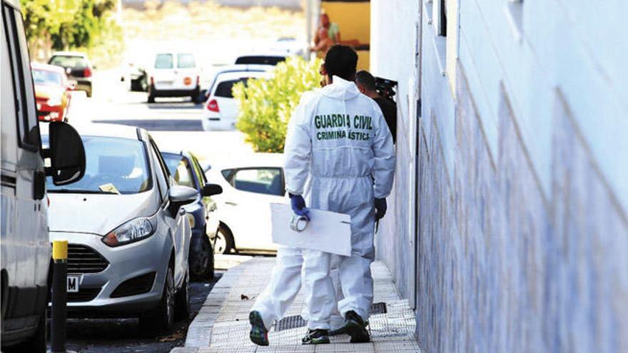 El Grupo de Criminalística de la Guardia Civil se hizo cargo del caso.