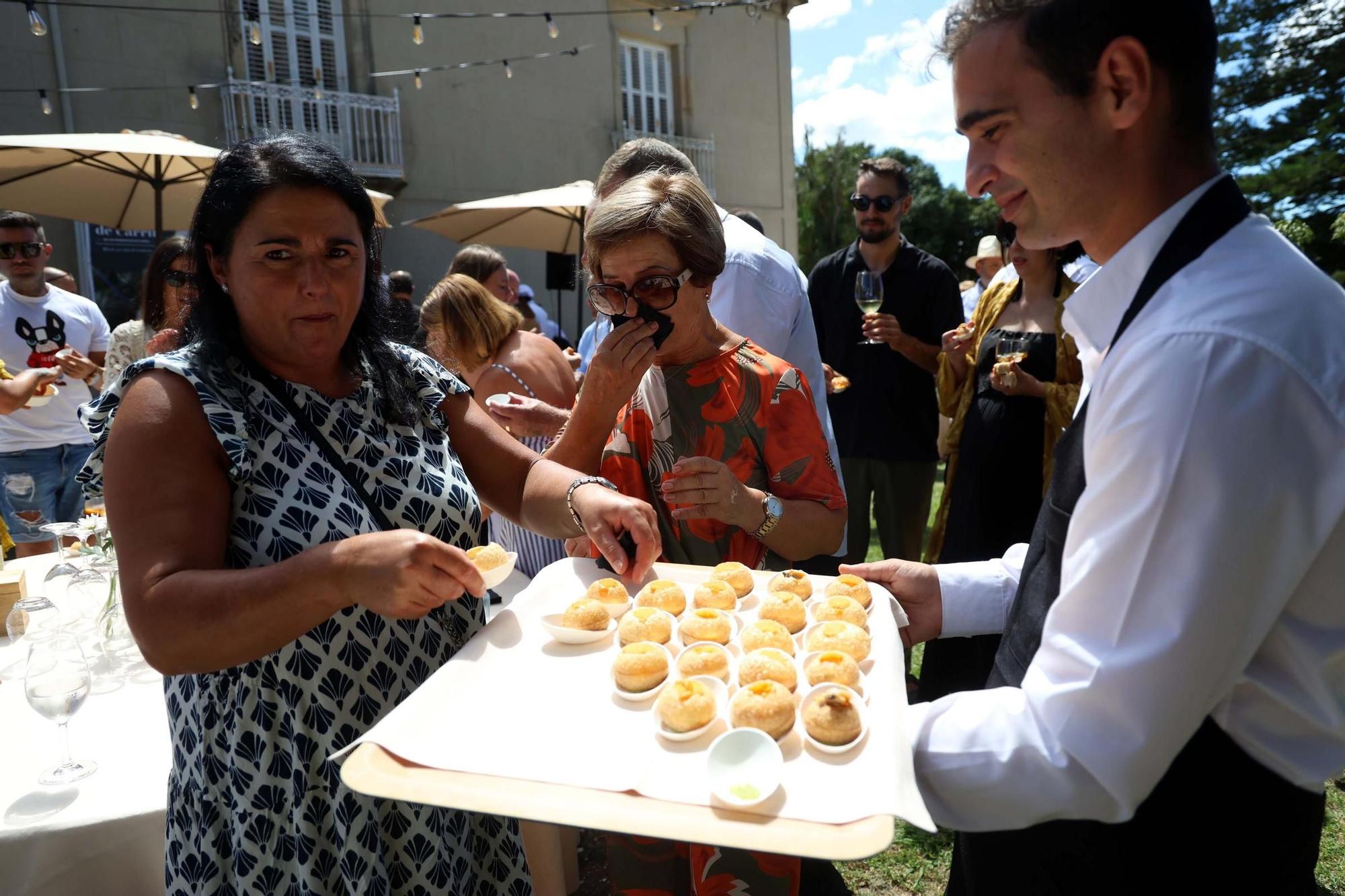 Un momento del XVII Capítulo da Orde da Ameixa de Carril.