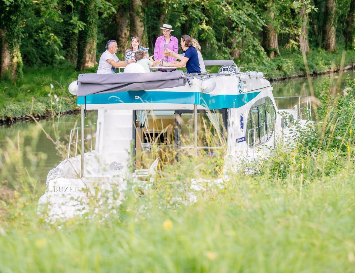 Canal des Deux Mers en barco