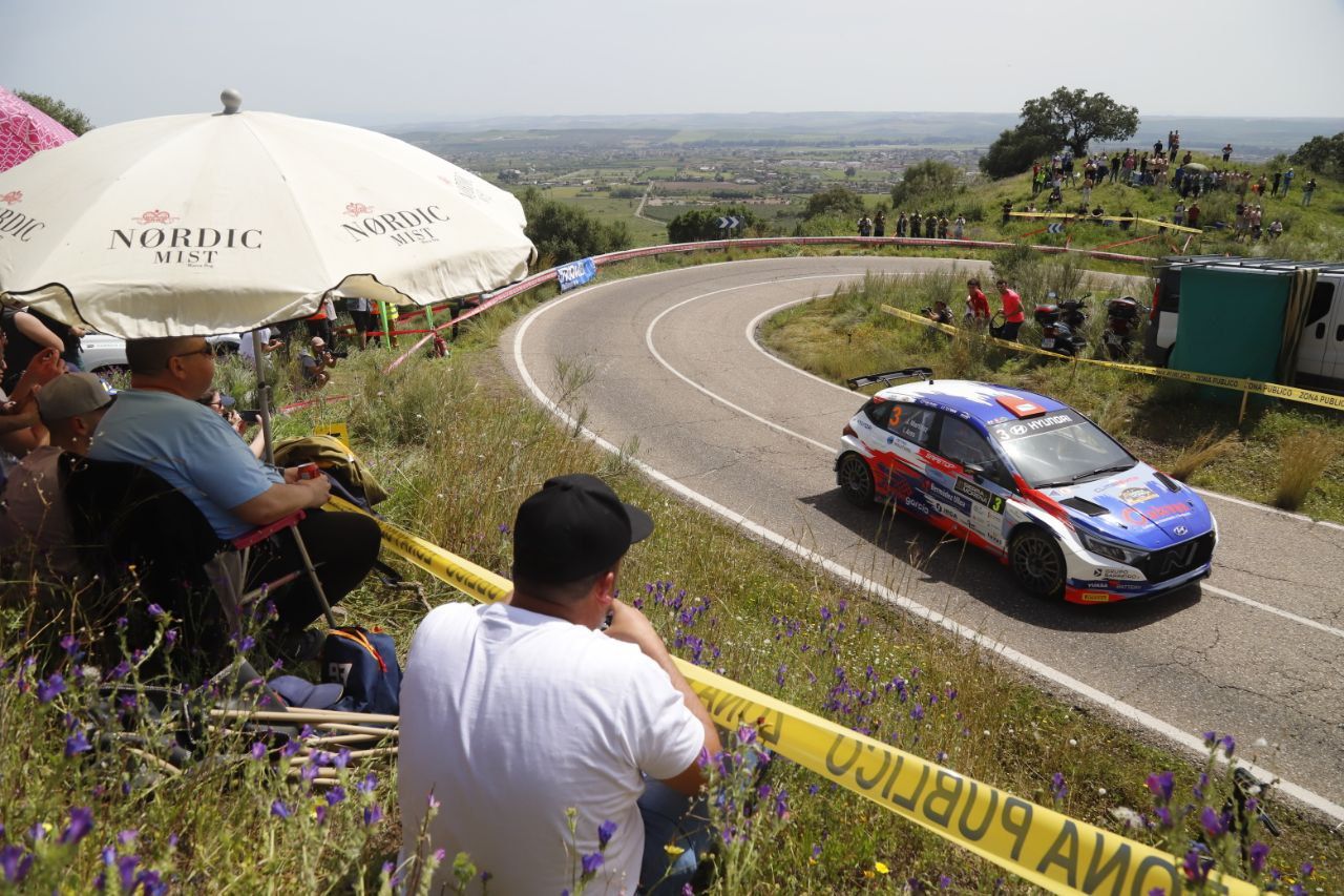 Las imágenes del arranque del Rallye Sierra Morena 2024