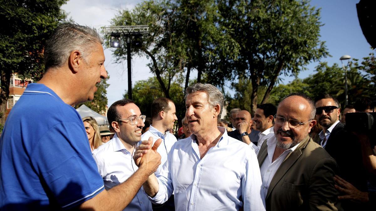 DIRECTO FEIJÓO CATALUÑA | Alberto Núñez Feijóo y Alejandro Fernández clausuran un acto en Badalona