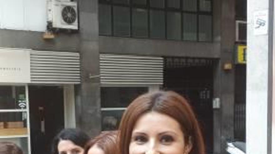 Lorena Roldán, ahir a Barcelona