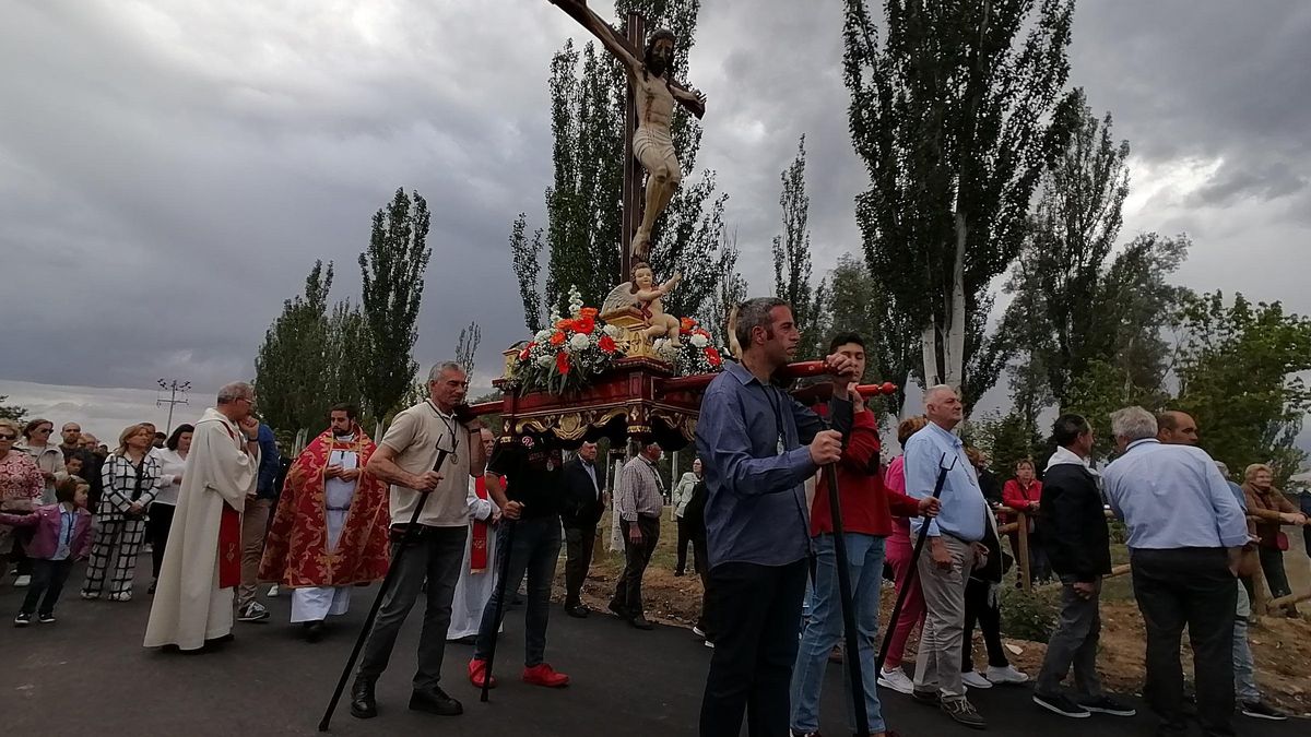 Procesión del Cristo de las Batallas el pasado año.