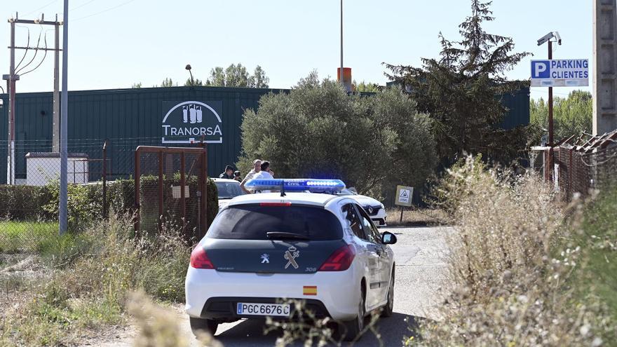 Tres heridos tras la explosión de bombonas de butano en una industria de Briviesca (Burgos)