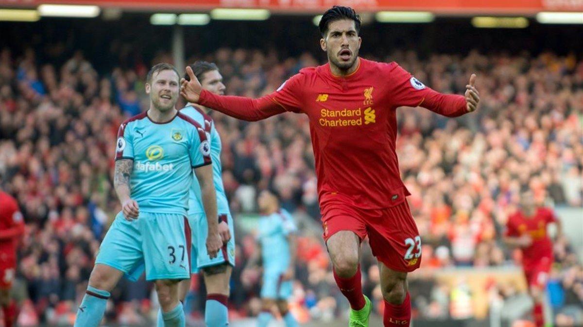 Can marcó el gol que certificó la remontada del Liverpool