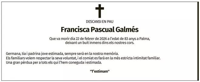 Francisca Pascual Galmés