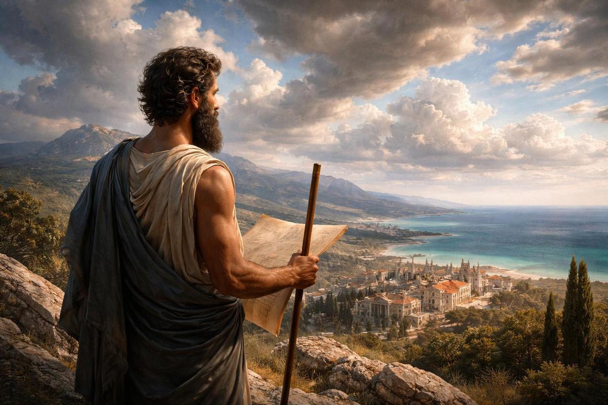 Anaxímenes convirtió el aire en el principio de todas las cosas.