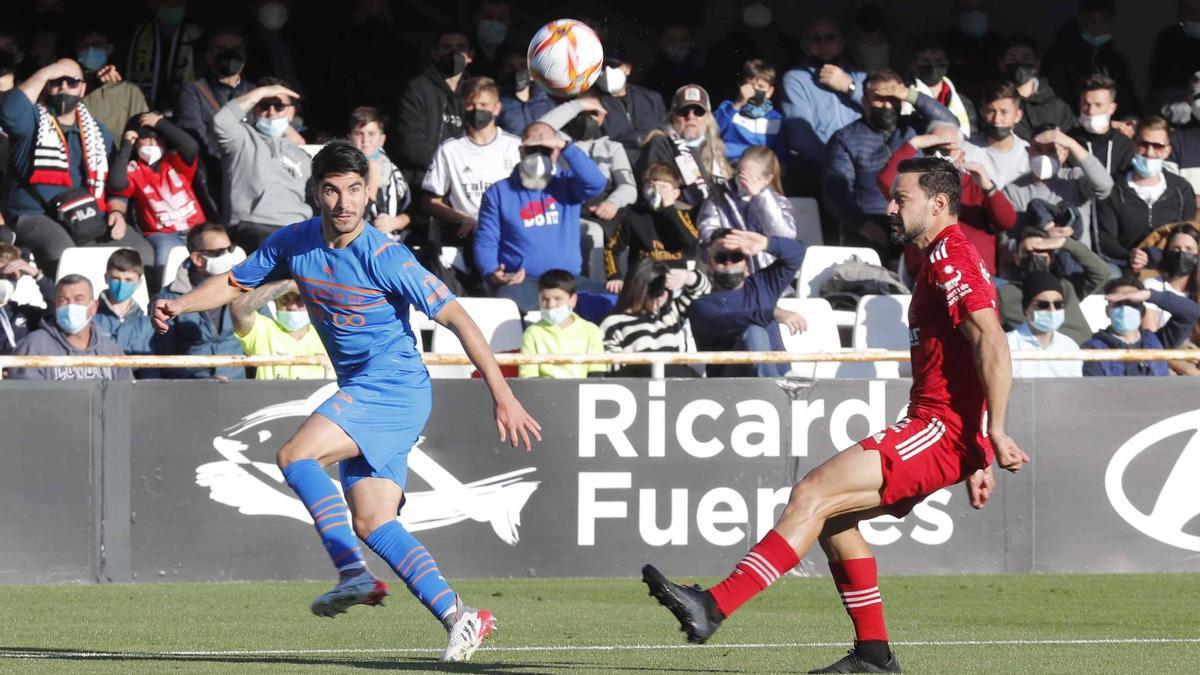 Carlos Soler en el Cartagena-Valencia