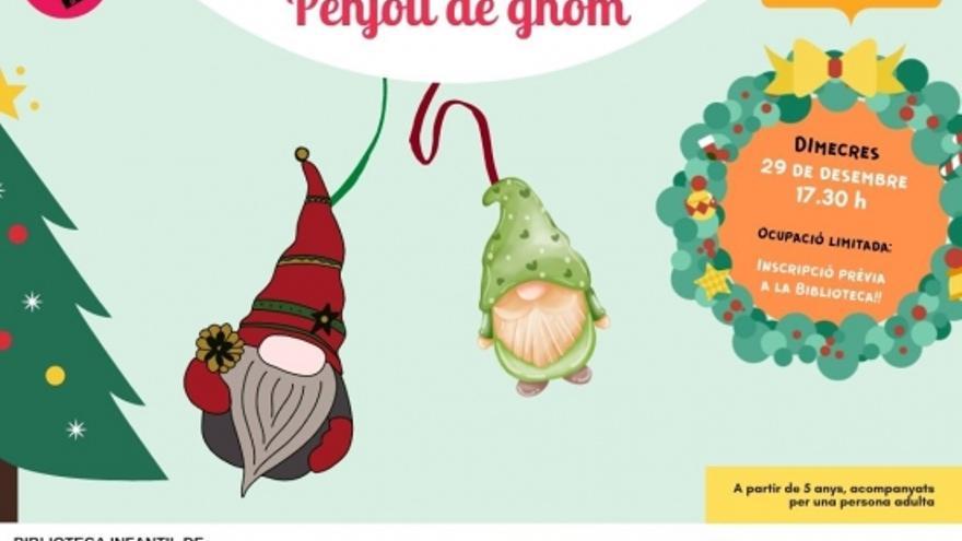 Taller de Nadal: Penjoll decoratiu de gnom