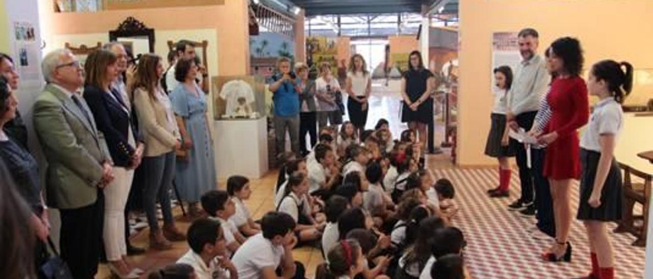 La escuela de antaño regresa al Museo de Pusol