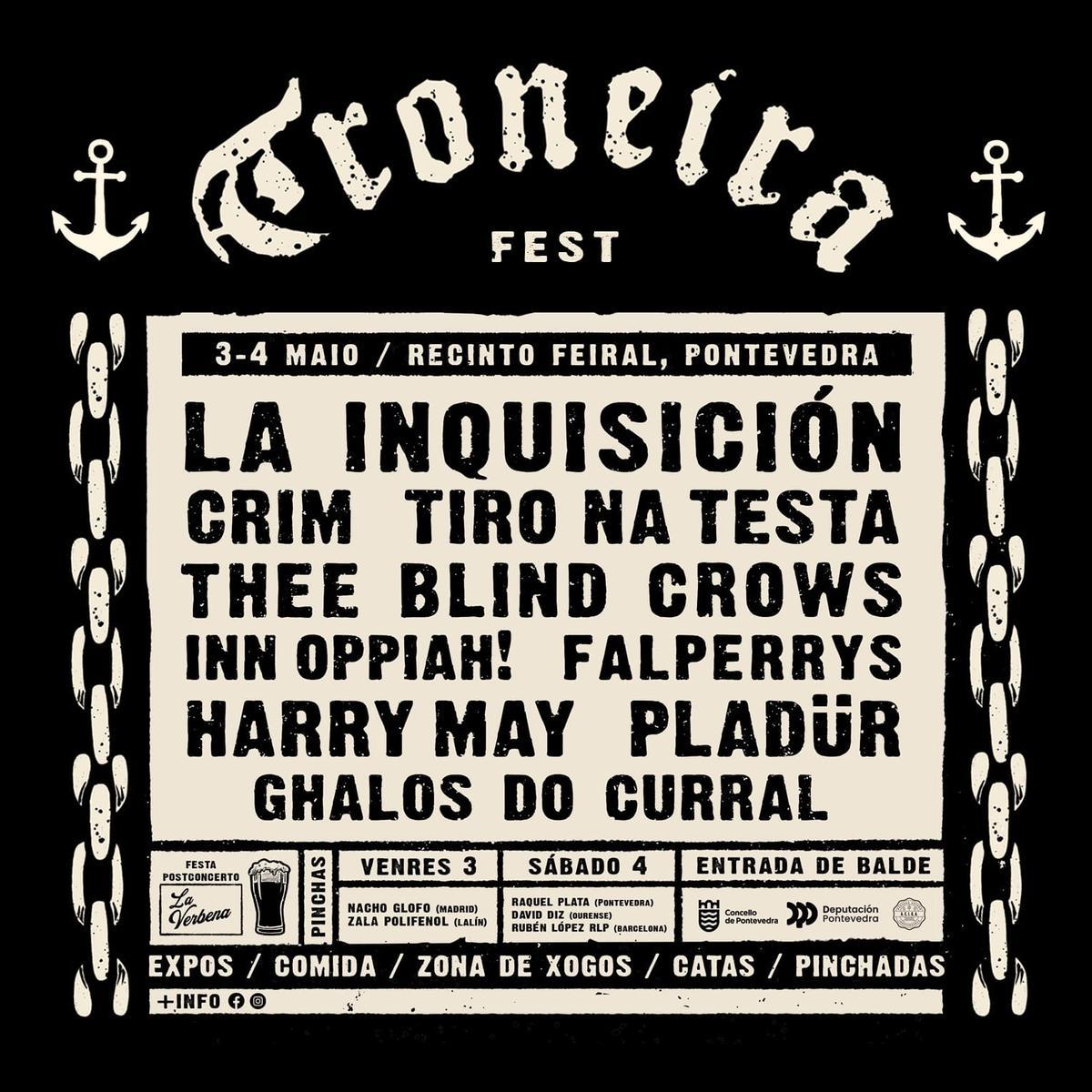 Cartel del Troneira Fest.