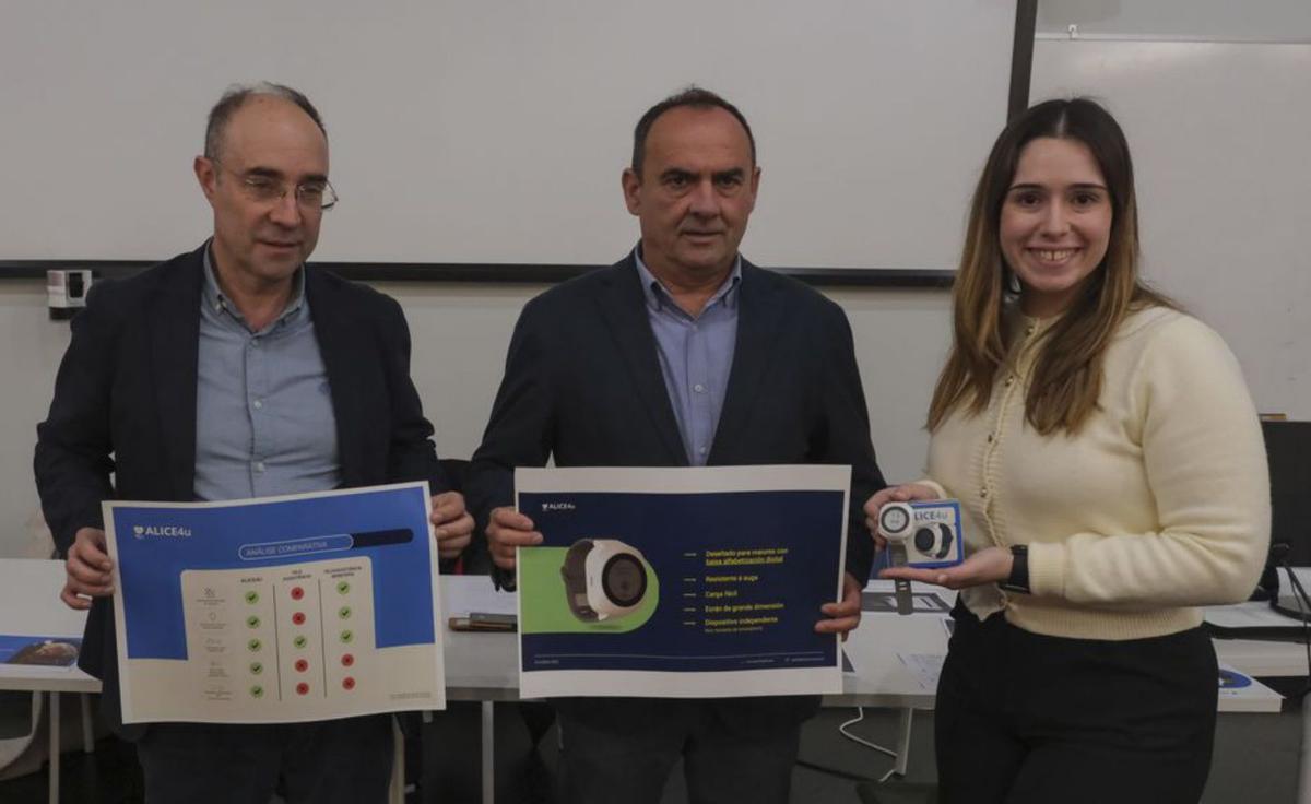 José María Faílde, Manue Rodríguez e Inés Machado.