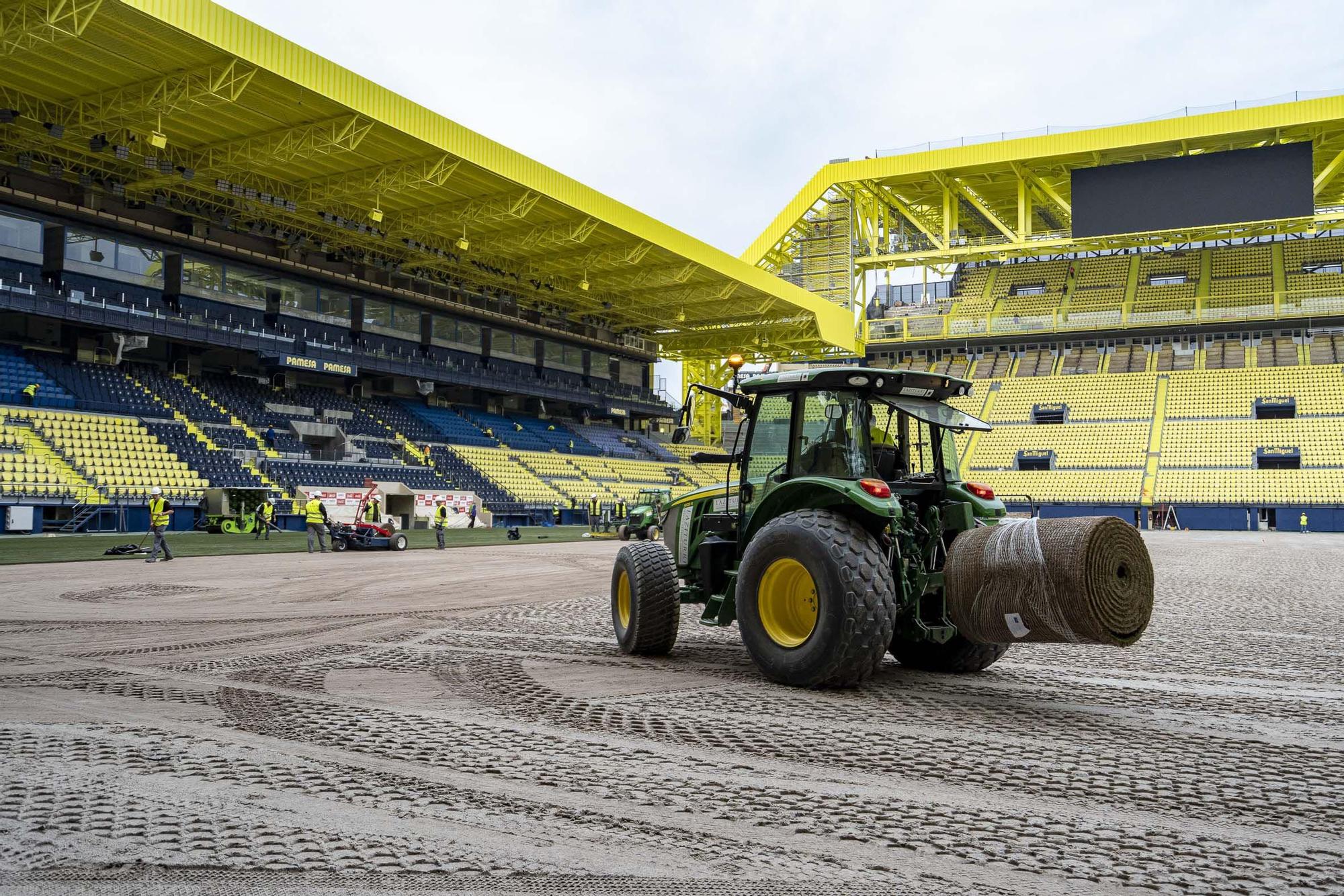 Así de espectacular ha sido la transformación del Estadio de La Cerámica