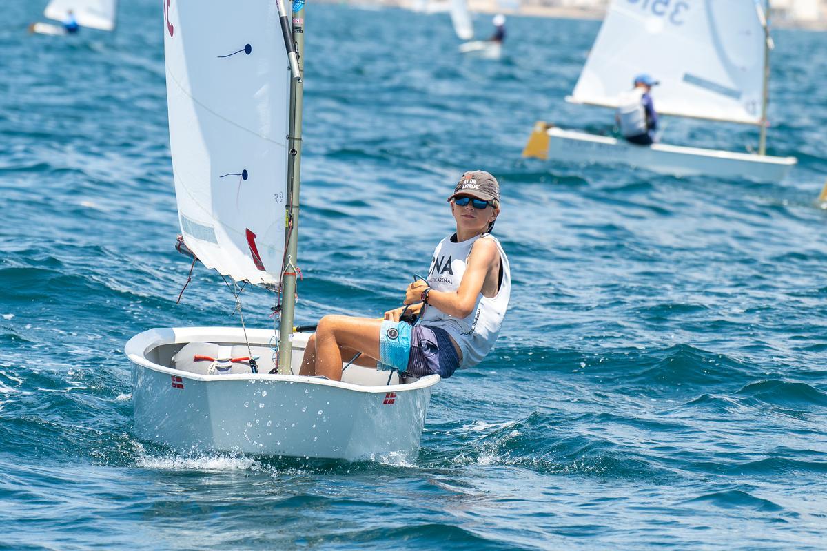 Vela. Stijn Oosterhaven ha sido el ganador del Trofeo Mama Optimist