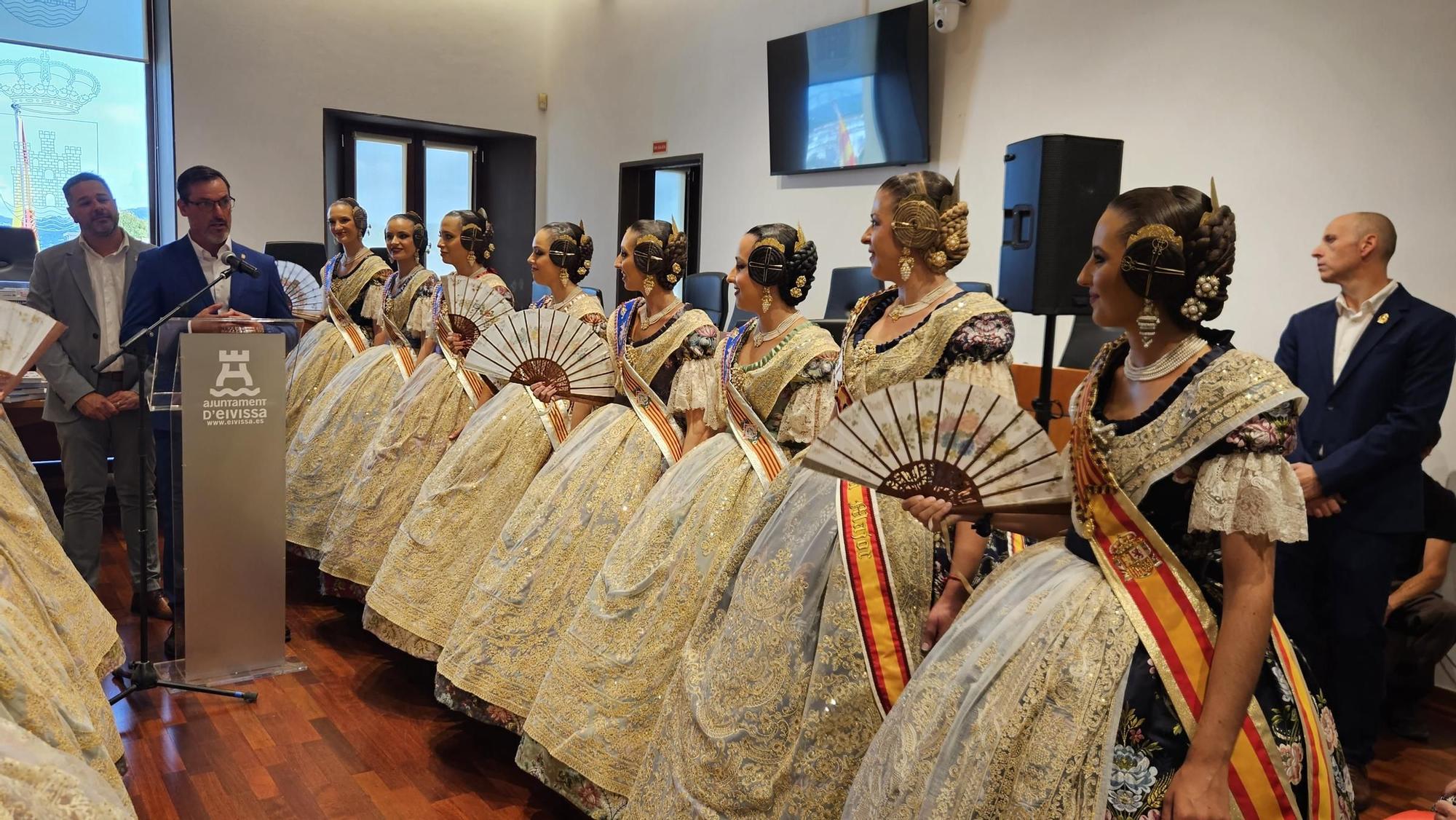 Las imágenes de las falleras 2024 y 2025 en Ibiza