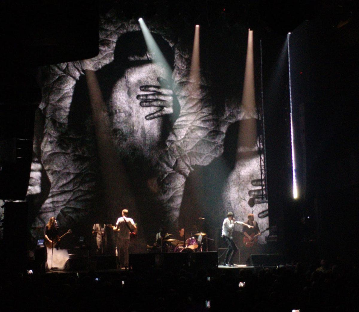 Concierto de Suede en A Coruña.