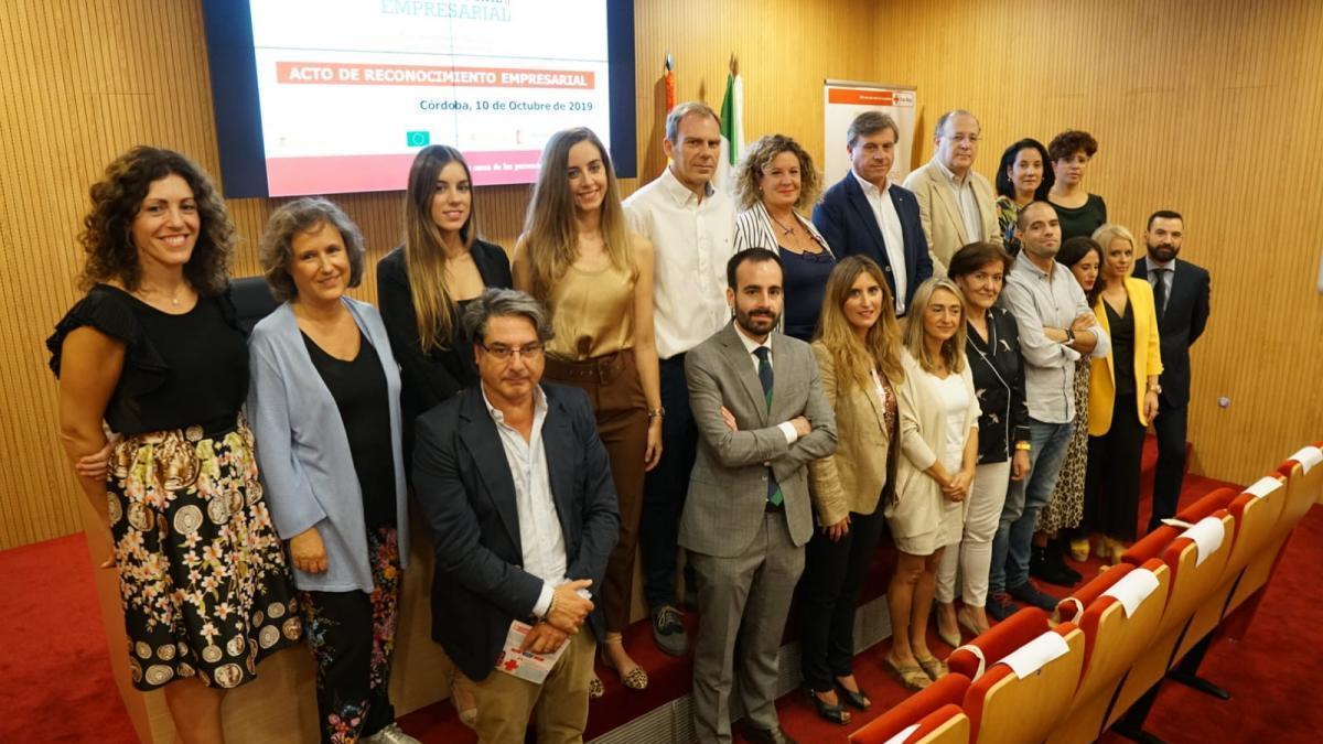 Cruz Roja de Córdoba distingue a empresas que colaboran en el ámbito de la inserción sociolaboral