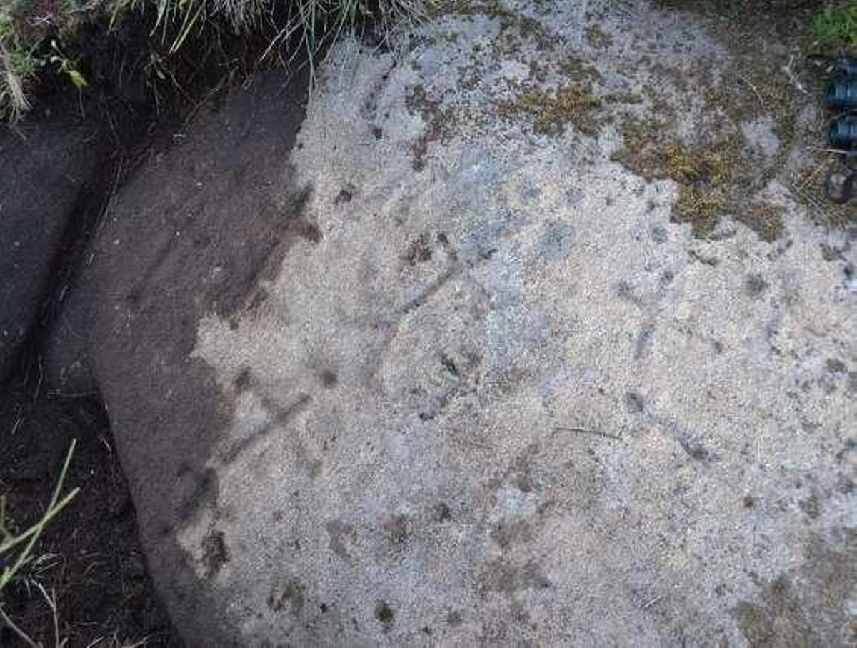 Un estradense halla nuevos petroglifos en Cuntis