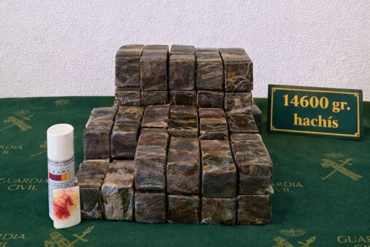 Imatge de la droga intervinguda.