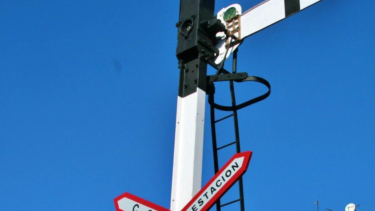 Rotonda del barrio de La Estación, en Coslada