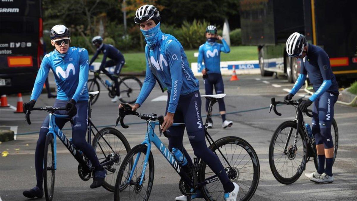 El Movistar aspira a hacer un buen papel en La Vuelta