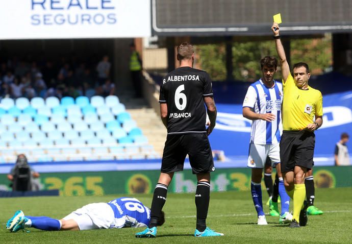 El Dépor cae ante la Real en Anoeta