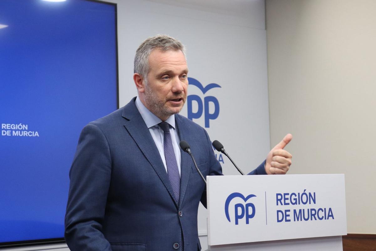 Joaquín Segado, vicesecretario de Comunicación del PPRM.
