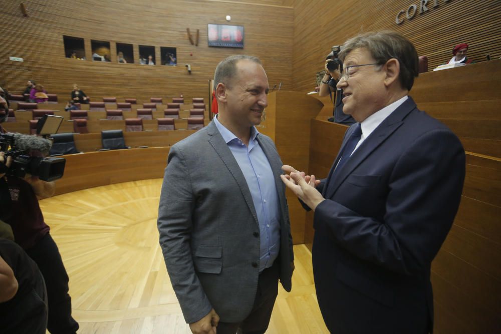 Toma de posesión de Ximo Puig como presidente de la Generalitat