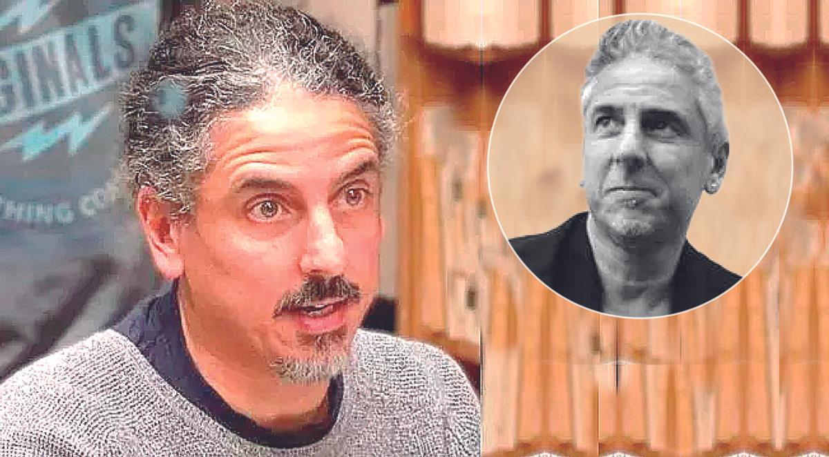 Martiño Ramos Soto en un acto público en 2018 y la imagen de perfil de su cuenta en Instagram