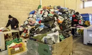 Reciclaje de ropa y de vidas