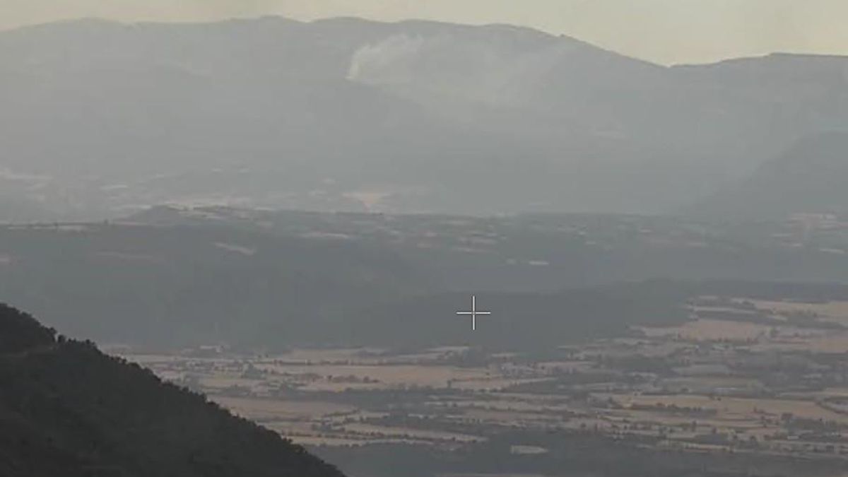 Incendio en Vilanova de Meià