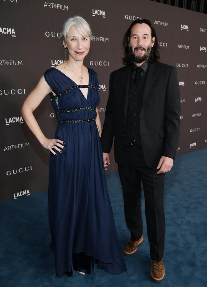 Keanu Reeves y Alexandra Grant en LACMA Art + Film Gala 2019