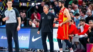 ¡Ricky Rubio deja Bélgica con problemas en la rodilla!