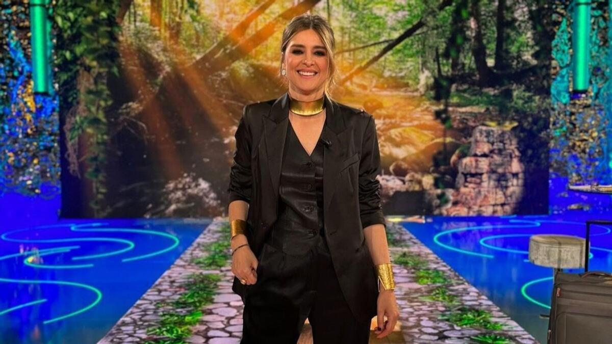 Sandra Barneda en 'Supervivientes'.