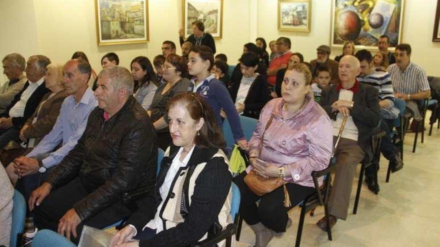 Público asistente ao acto celebrado no Museo Manuel Torres. // S.A.