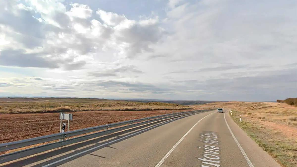 El accidente ha tenido lugar en el kilómetro 149 de la N-232.
