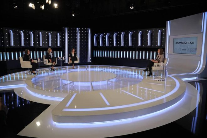 Panel "La diversidad se abre paso en el Gran Consumo": Palmira García Antón, Isabel Gavilanes, Marián Orduña y Nuria de Pedraza Barbero.