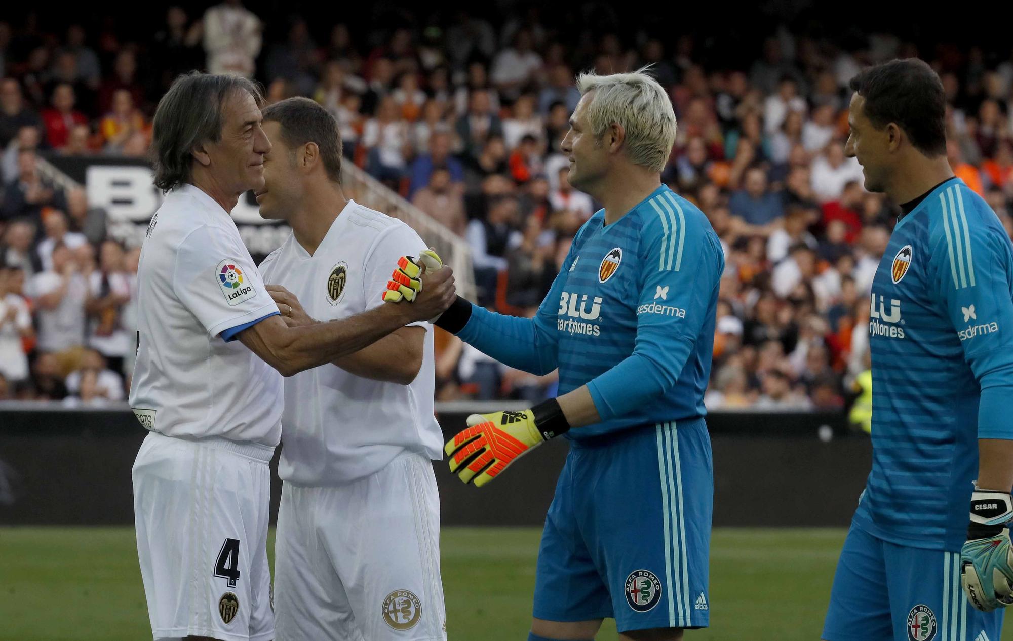 Tres años del partido de Leyendas del Valencia CF