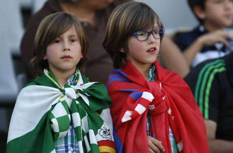 El Córdoba cae 0 a 2 ante el Atlético de Madrid.