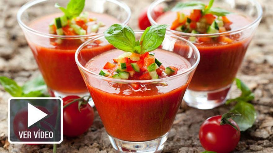 Descubre cómo hacer de forma fácil un gazpacho