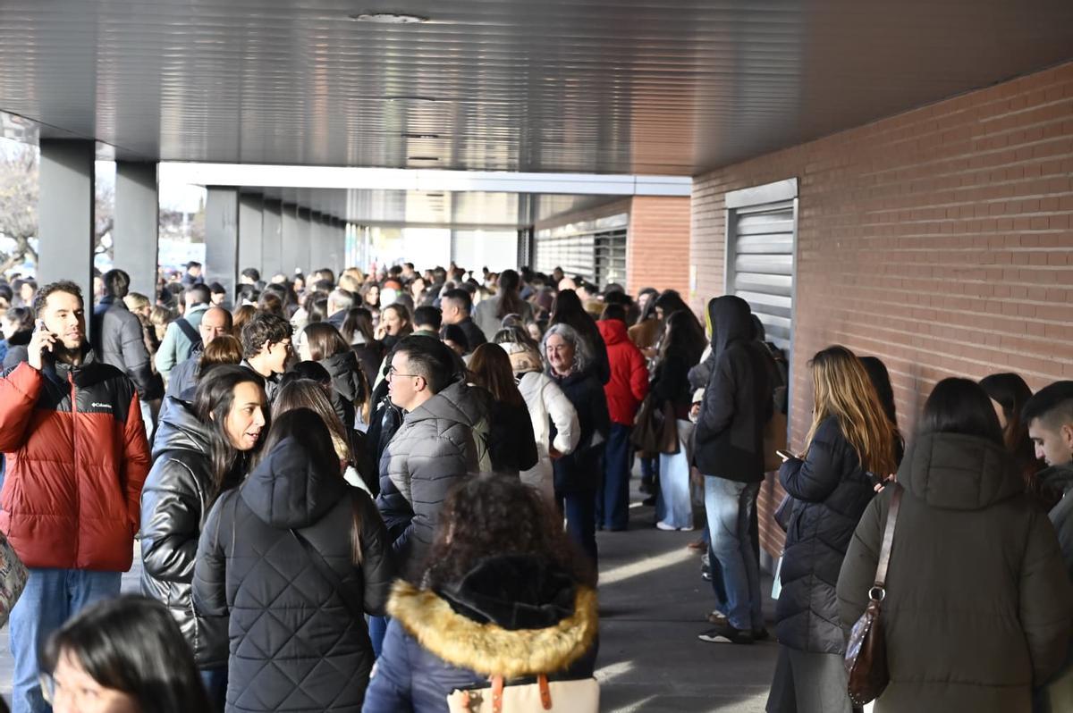 En imágenes I Oposiciones de Enfermería en Aragón