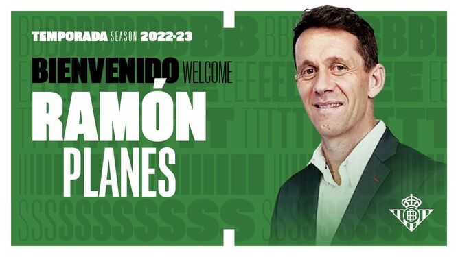 Ramón Planes, nuevo director deportivo del Betis.