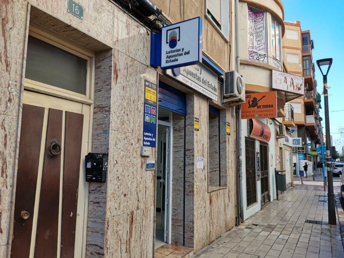 La Administración de la calle San Mateo vende el primer premio de la Lotería Nacional