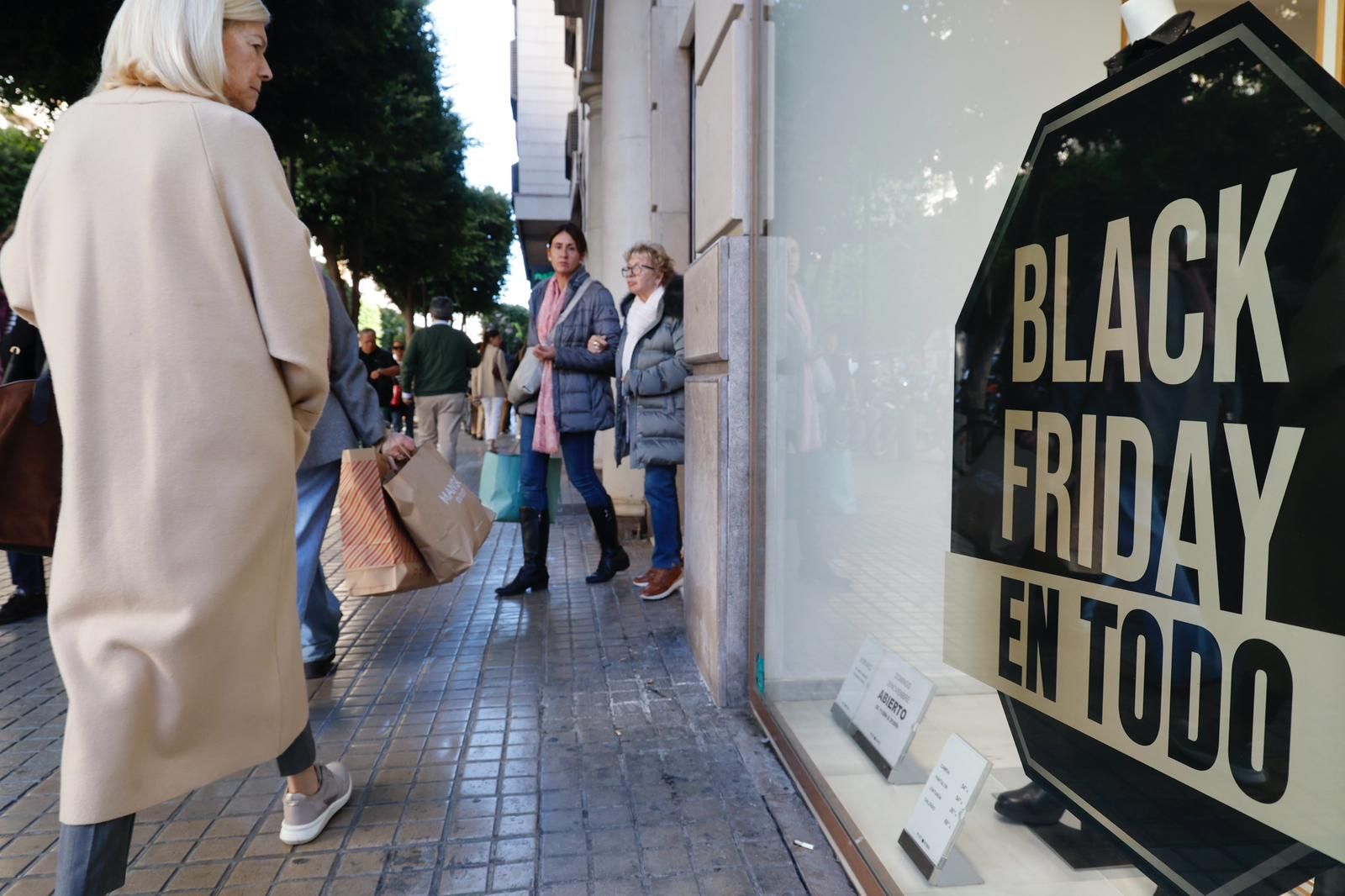 El Black Friday de València, en imágenes