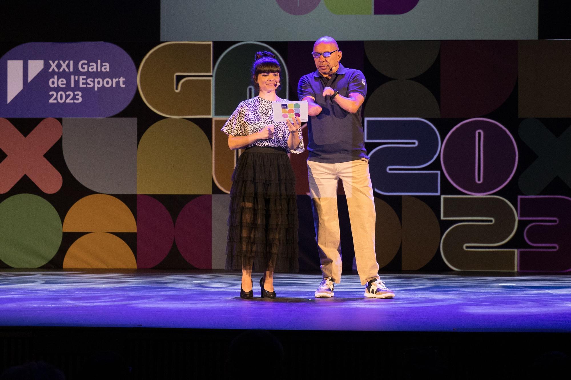 La presidenta Catalina Cladera pone en valor a los jóvenes campeones en el marco del homenaje de la XXI Gala de l’Esport del Consell de Mallorca