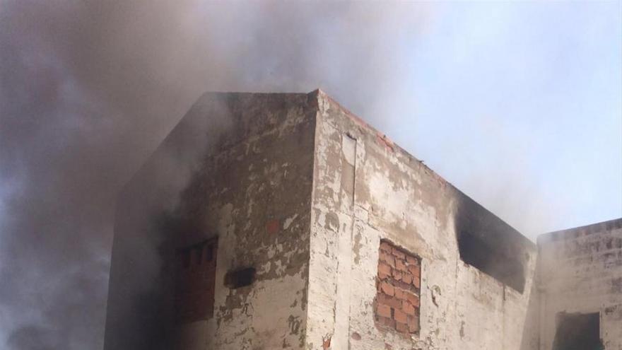 Incendio en el barrio Carbonaire de la Vall d&#039;Uixó