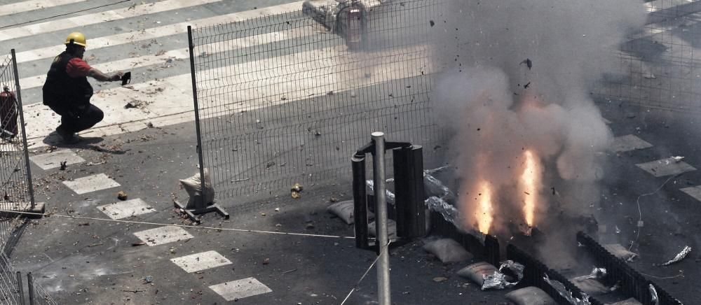 Mascletà Hogueras de Alicante 16 de junio