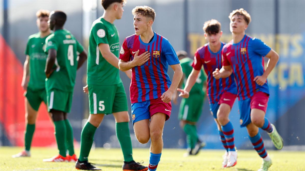 Los azulgranas vienen de derrotar al Cerdanyola 3-0 con doblete de Estanis y gol de Fermín
