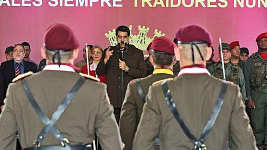 El president veneçolà, Nicolás Maduro, en un acte a Caracas