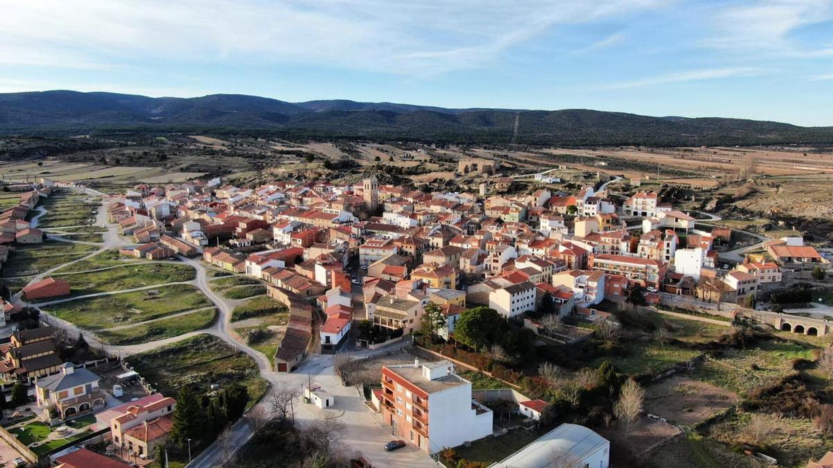 Imagen aérea de El Toro, en la comarca castellonense del Alto Palancia.